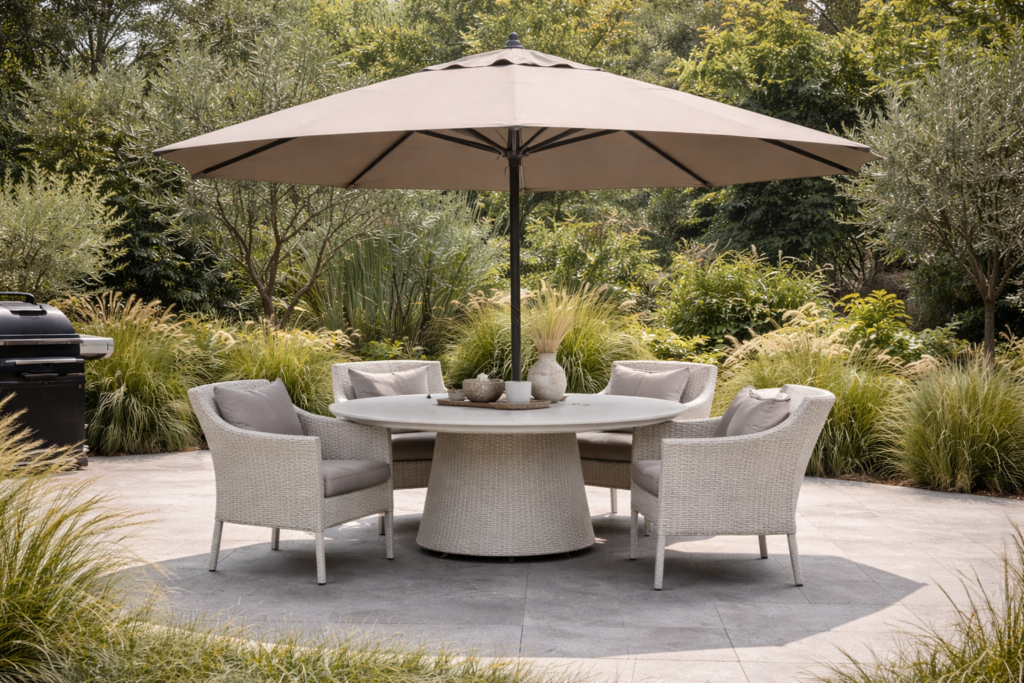 Kiedy lepiej wybrać parasol okrągły zamiast prostokątnego?