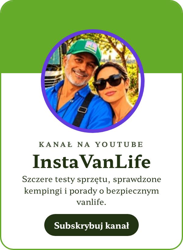 InstaVanLife – kanał o podróżach kamperem na YouTube